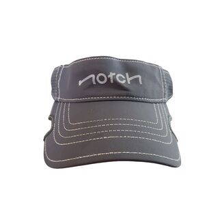 Notch Gray Visor Hat one size